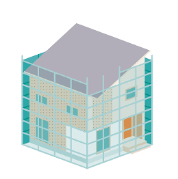 リフォーム・建て替えもの人物イラスト