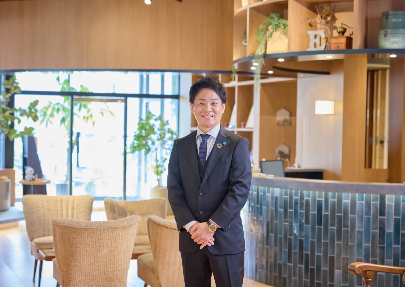 京都四条営業課 次長　林　真人のイメージ