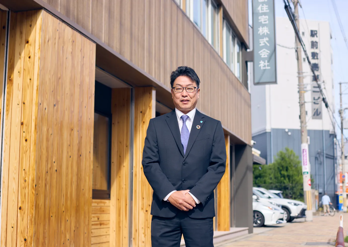 経営管理部部長兼滋賀支店長　柴田　真一のイメージ