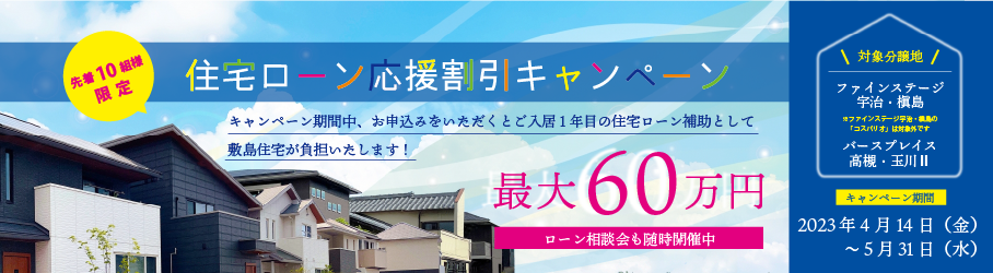 住宅ローン応援割引キャンペーン